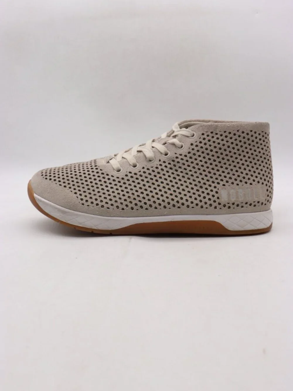 Nobull Shoes Men's Size 10.5 Gray Suede High Top Trainer Gym Sneakers